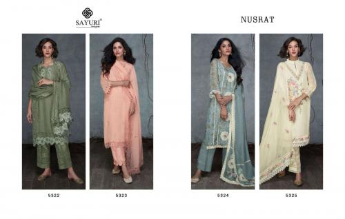 Sayuri Designer Nusrat 5322-5325 Price - 8196