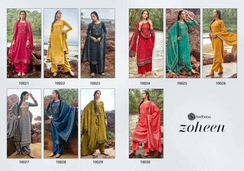 Sadhana Fashion Zoheen 10021-10030 Price - 8000