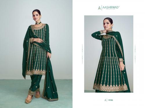 Aashirwad Creation Riwaaz 9705 Price - 2600