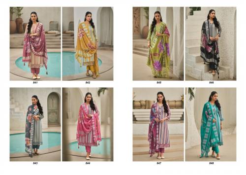 KILORY TRENDZ SUMMER GARDEN 841 TO 848 Price - 8360