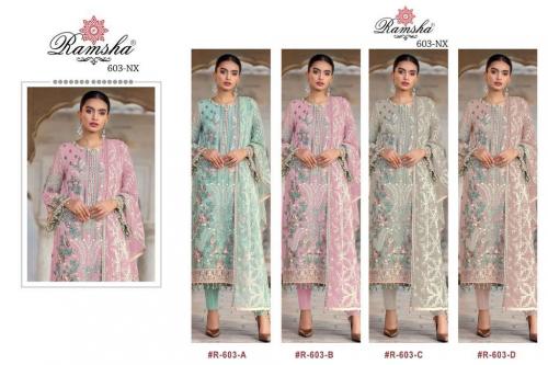 RAMSHA SUIT R-603-A TO R-603-D Price - 6200