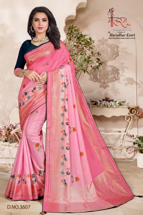 Shree Maataram Rajwadi Silk 3607-3612 Series