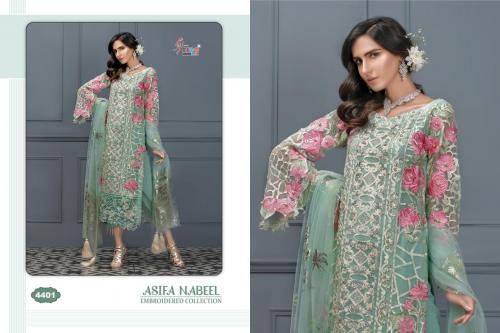 Shree Fabs Asifa Nabeel Embroidered Collection 4401 Price - 1499