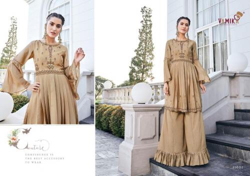 Arihant Fashion Vamika Chinon 11001-11006 Series