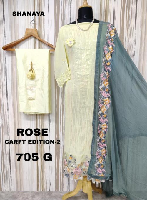 Shanaya Fashion Rose Craft Edition 705-G Price - 1275