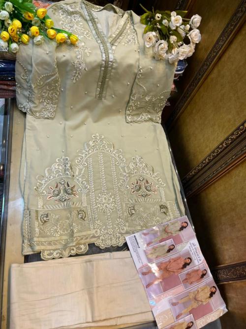Al Meera Luxury Pret Collection 1116 Green Price - 1150