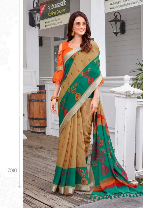 Sonia Silks Ikkat Pattu Part 17010 Price - 595