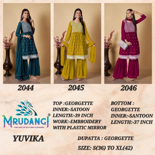 Mrudangi Yuvika 2044-2046 Price - 4197