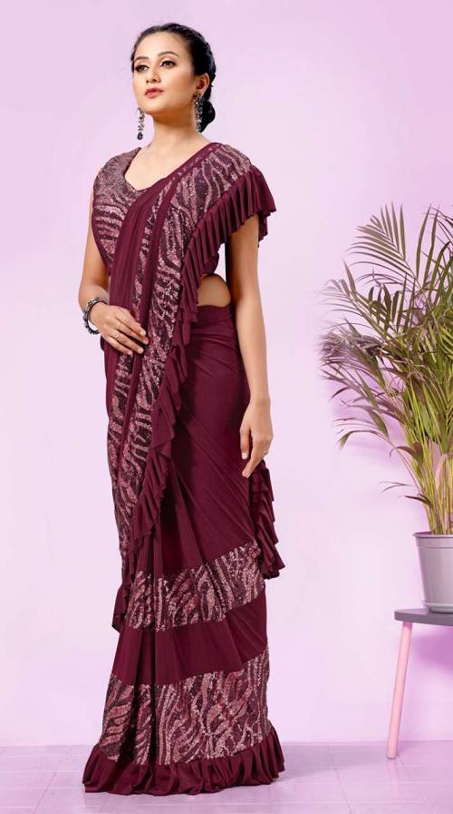 Aamoha Trendz Ready To Wear Designer Saree 101832-C Price - 1825