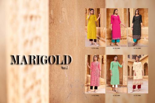 Venika Creations Marigold 2001-2006 Price - 2250