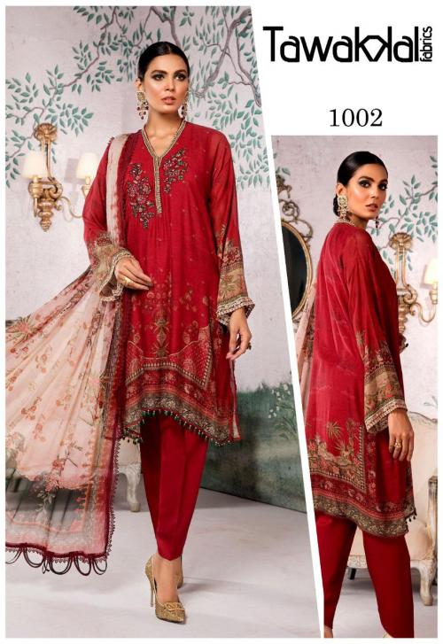 Tawakkal Fab Parisa Cotton Collection 1002 Price - 395