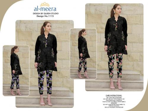 Al Meera Luxury Pret Collection 1115 Colors Price - 2300