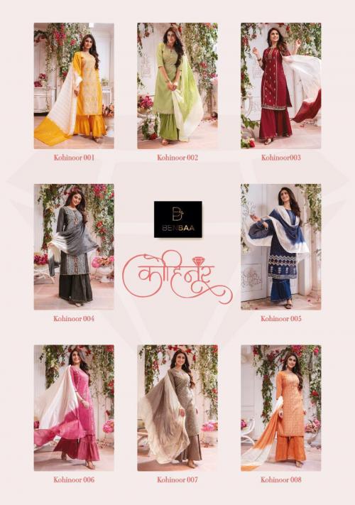 Benbaa Kohinoor 001-008 Price - 9920