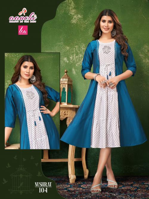 AANCHI KURTIS NUSHRAT 104 Price - 649