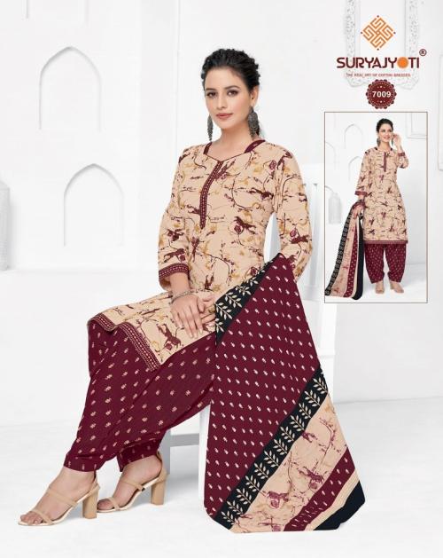 Suryajyoti Trendy Patiyala 7009 Price - 525