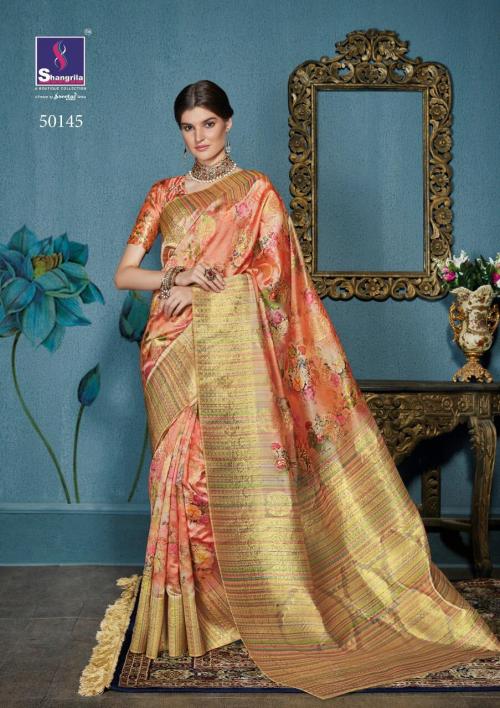 Shangrila Saree Aastha Digital Pallu 50145 Price - 1450