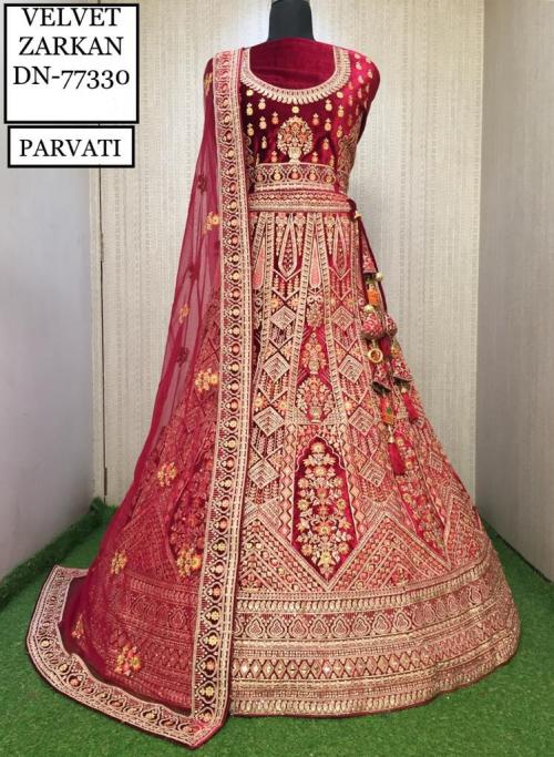 Parvati Designer Lehenga 77330-B Price - 17195
