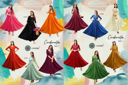 Aradhna Fashion Cinderella 1001-1012 Price - 6480