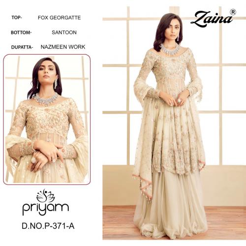 Priyam Fashion Zaina P-371-A Price - 1245