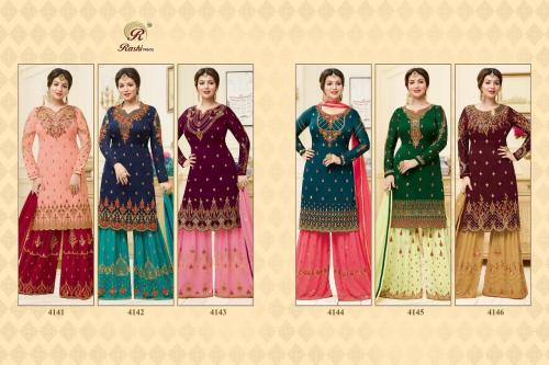 Rashi Prints Hadipa Sarara 4141-4146 Price - 11970