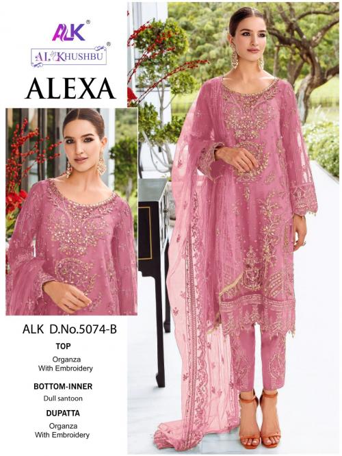 AL KHUSHBU ALEXA VOL-1 5074-B Price - 1399