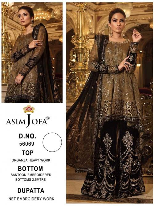 Asim Jofa Super Hit Bridal 56069 Design 