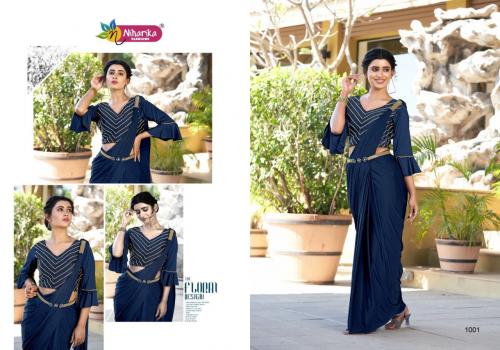 Niharika Fashion Ready To Wear Sarees 1001-1006 Series 