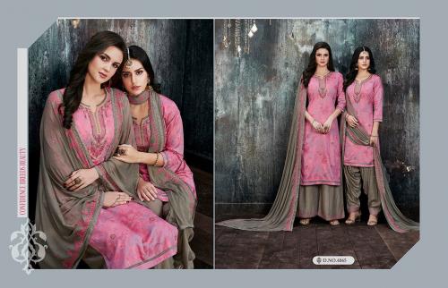Kessi Fabrics Colours By Patiala House 4065