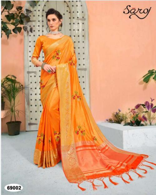 Saroj Saree Shamiyana Silk 69002 Price - 1445