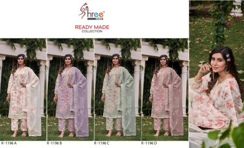 SHREE FAB READY MADE COLLECTION R-1196-A TO R-1196-D Price - 7500