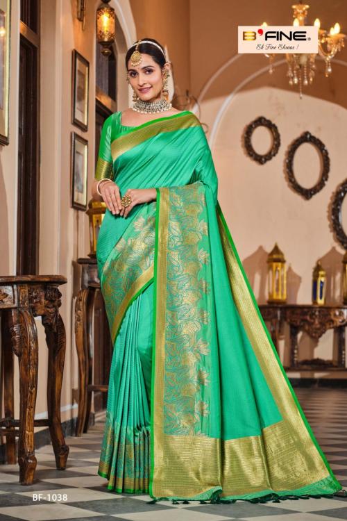 B Fine Saree Ujwala 1038 Price - 1875