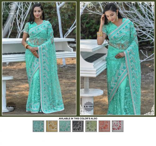 Motherland Net Designer Wedding Saree 1061 Price - 4755