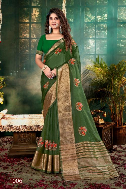 SAROJ SAREE LAILLA VOL-1 1006 Price - 565