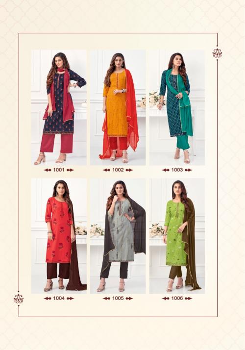 Suryajyoti Keesha 1001-1006 Price - 4350