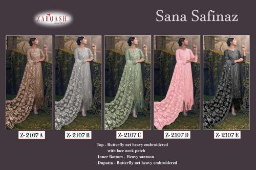 Zarqash Sana Safinaz Z-2107 Colors  Price - 6250