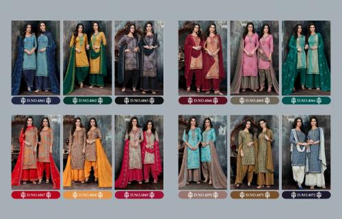 Kessi Fabrics Colours By Patiala House 4061-4072