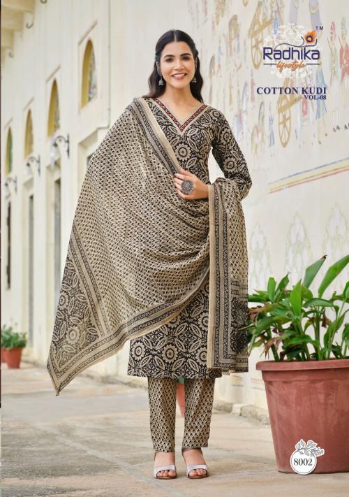 Radhika Lifestyle Cotton Kudi 8002 Price - 735