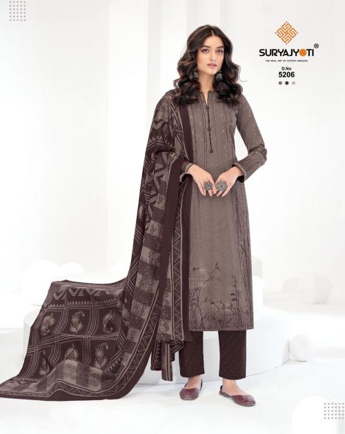 Suryajyoti Trendy Cottons 5206 Price - 530