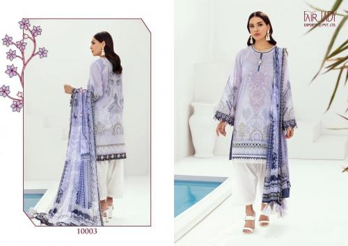 Fair Lady Farasha Lawn 10003 Price - Chiffon Dup-809 , Cotton Dup-849	