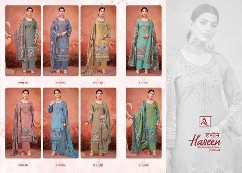 ALOK SUIT HASEEN - 2 H-1515-001 TO H-1515-008 Price - 6680