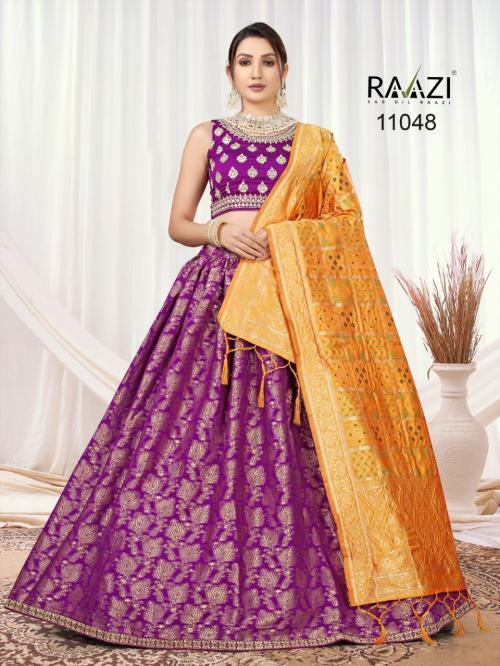 Rama Fashion Raazi Jacquard Lehenga 11048 Price - 1990