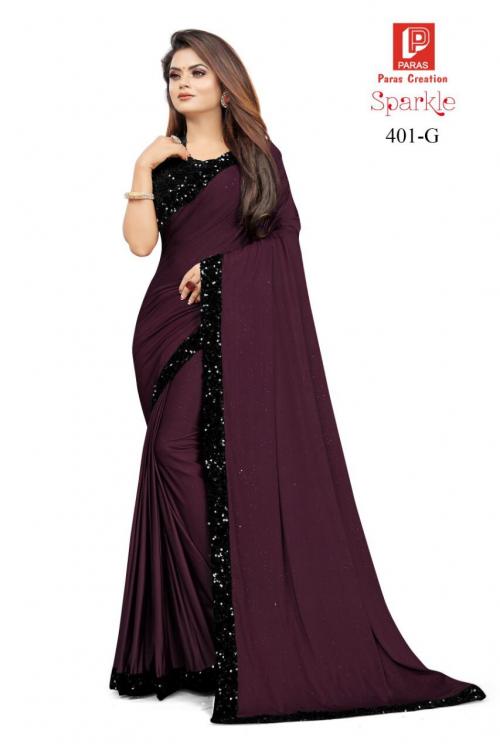 Paras Saree Sparkle 401 G Price - 1550