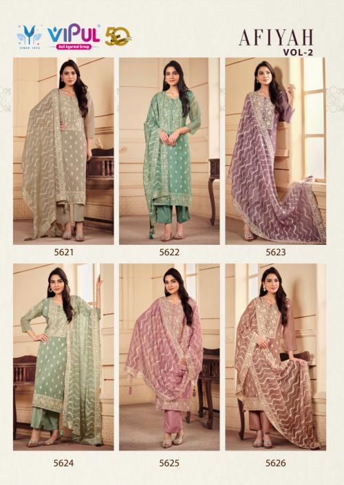 VIPUL AFIYAH 5621 TO 5626 Price - 14502