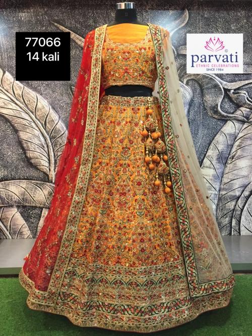 Parvati Designer Lehenga 77066 Price - 20195