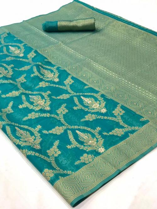 Rajtex Fabrics Keesha Organza 233005 Price - 1615