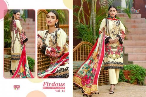 Shree Fab Firdous Exclusive Collection 1787 Price - Chiffon Dup-849 , Cotton Dup-901	