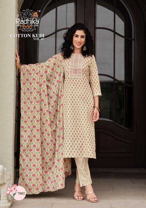Radhika Lifestyle Cotton Kudi 7002 Price - 735