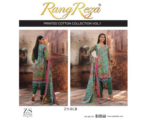 ZS Textiles Rang Reza 01B Price - 995