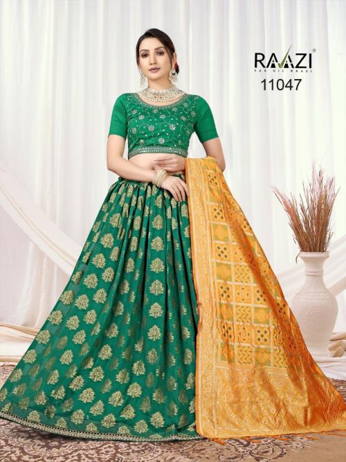 Rama Fashion Raazi Jacquard Lehenga 11047 Price - 1990