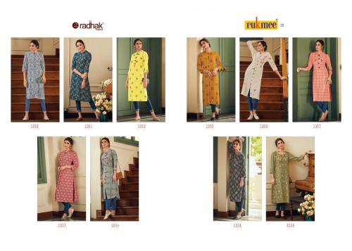 Radhak Fabrics Rukmee 1050-1059 Price - 5950